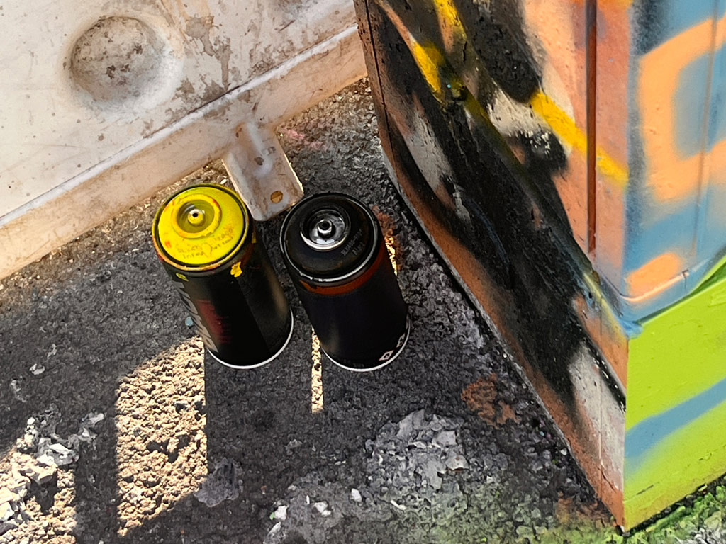 Sprühdosenmüll am Ratswegkreisel – August 2026