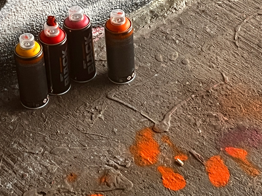 Sprühdosenmüll am Ratswegkreisel