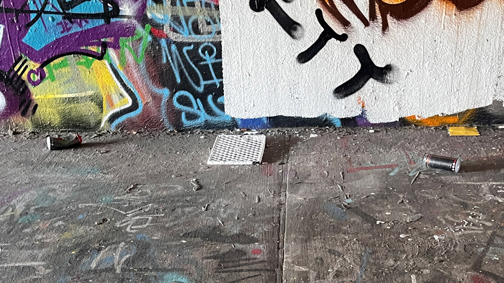 Sprühdosenmüll am Ratswegkreisel