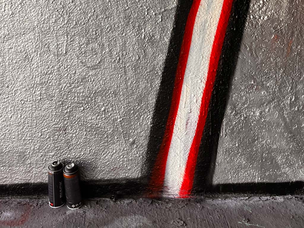 Sprühdosenmüll am Ratswegkreisel