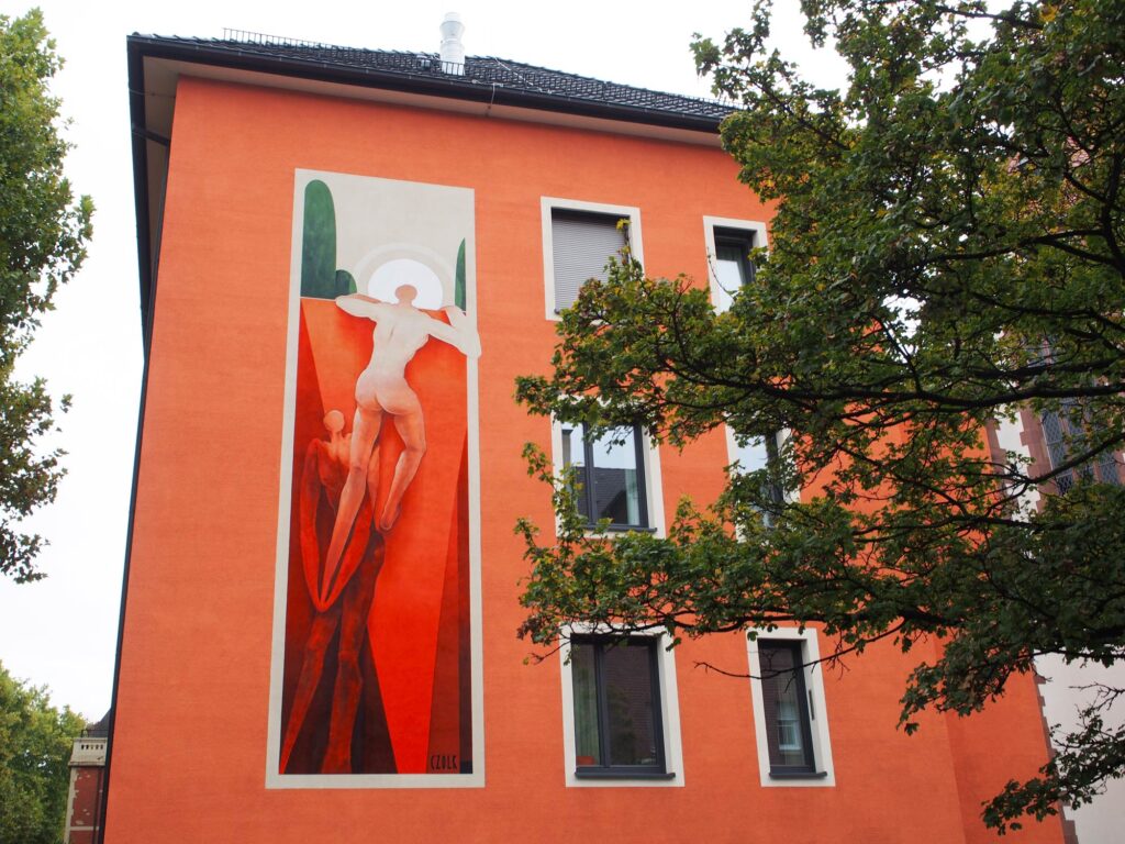 Stadt Wand Kunst – Mural in Mannheim von Czolk