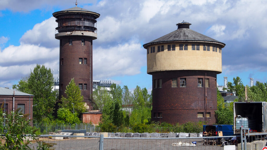 Stadtbilder Frankfurt – Denkmalgeschütztes Ensemble, früheres Gaswerk Ost