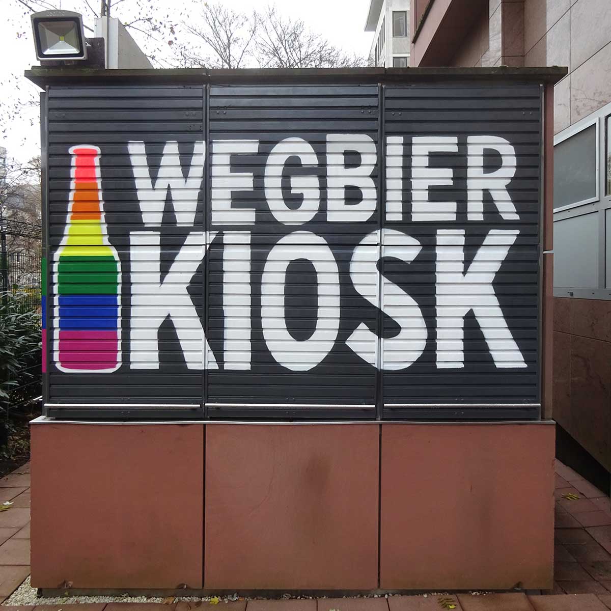 Stadtbilder Frankfurt - Wegbier Kiosk