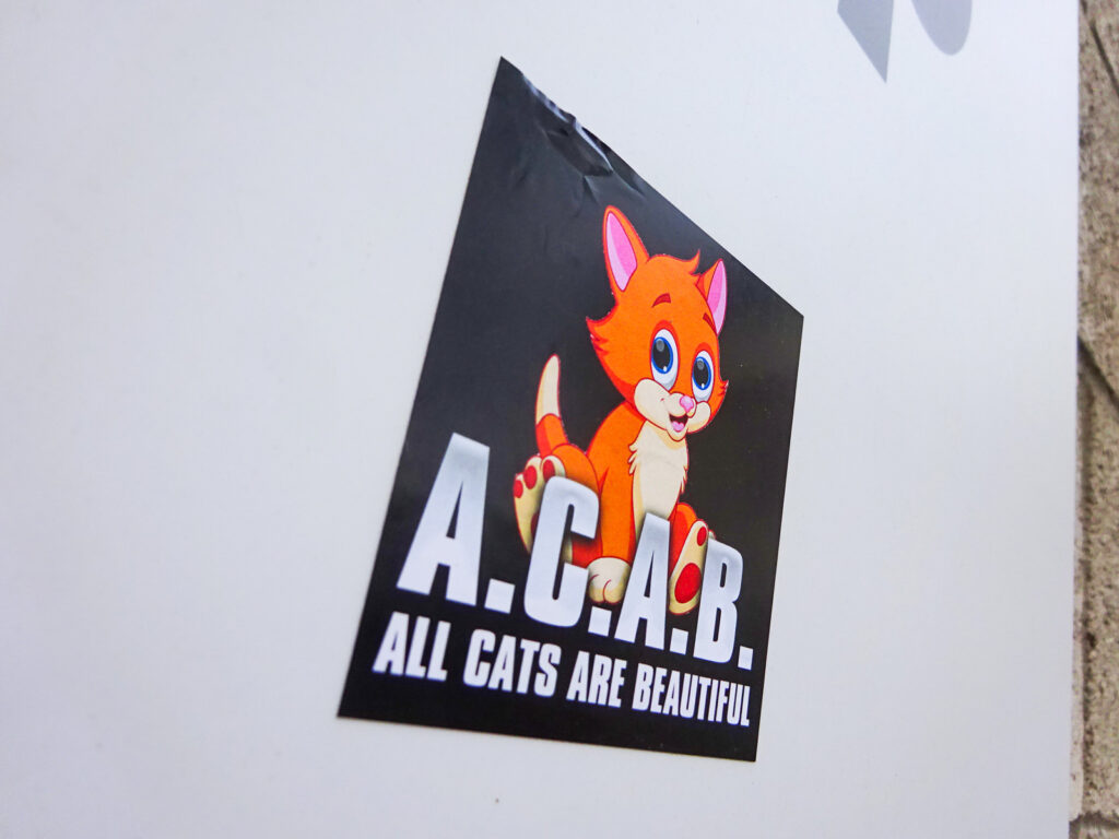 Sticker Art – All Cats Are Beautiful