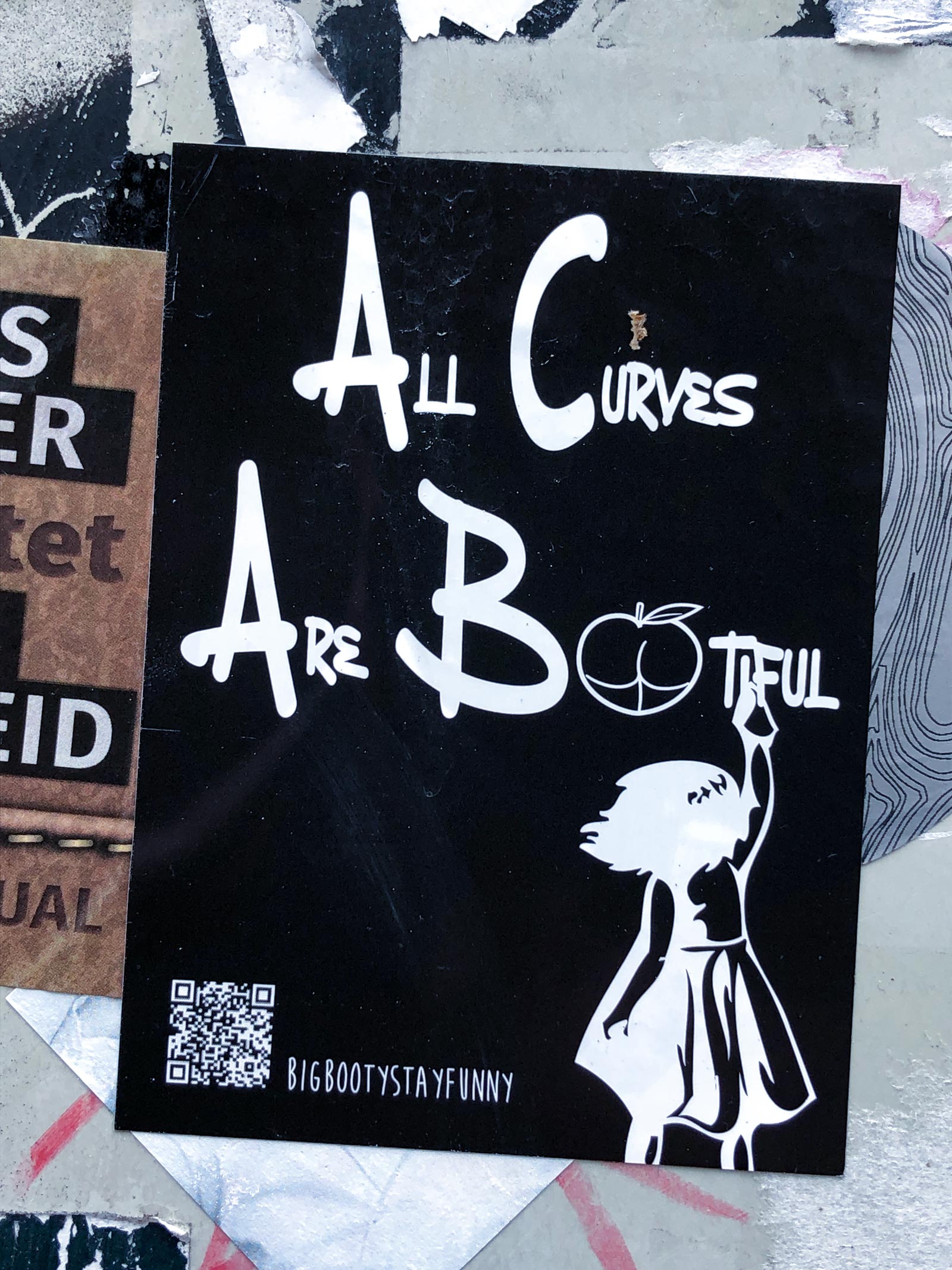 Sticker Art: All Curves Are Beautiful