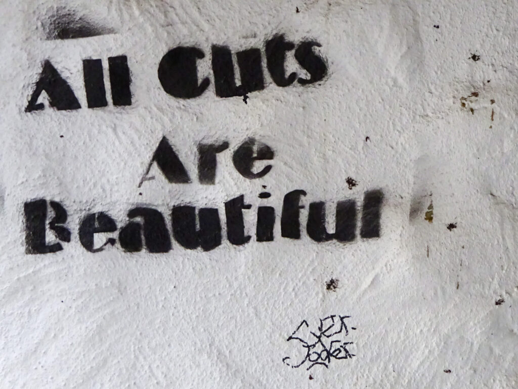 Sticker Art – All Cuts Are Beautiful