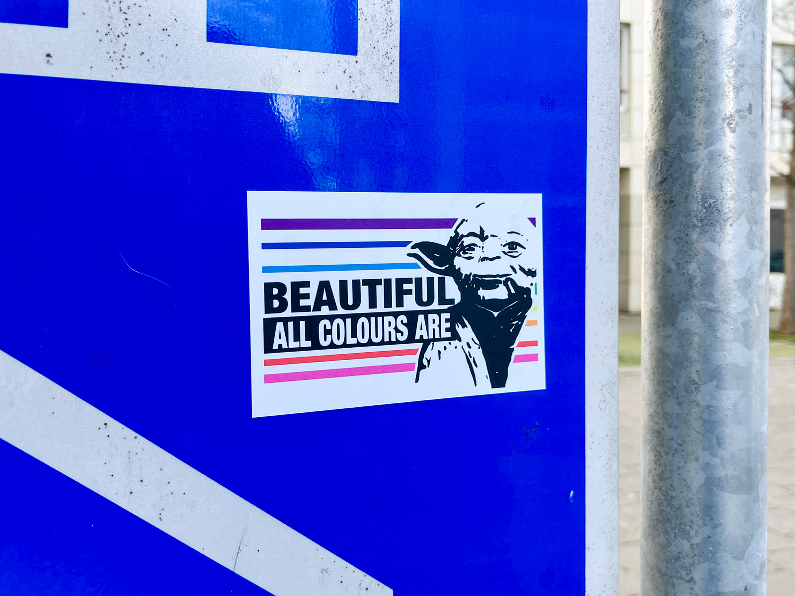 Sticker Art – Beautiful All Colours Are