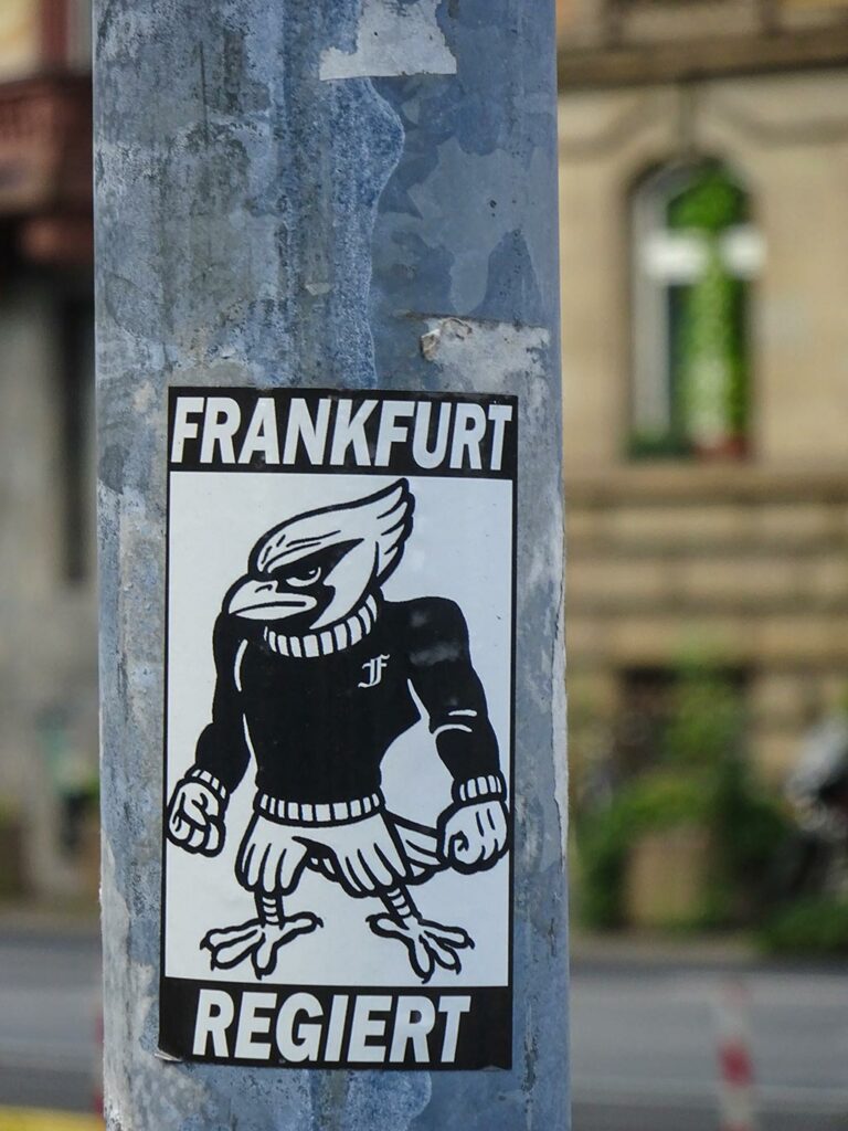 Sticker Art: Frankfurt regiert