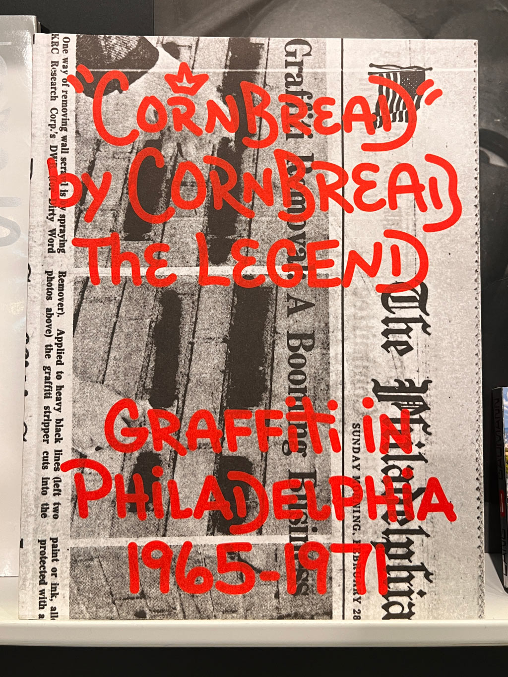 Stiftung Buchkunst auf der Frankfurter Buchmesse 2025: Schönste Bücher aus aller Welt - Schweiz - Cornbread by Cornbread – The Legend - Graffiti in Philadelphia