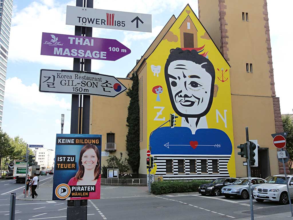 Mural Art by Speto for Street-Art Brazil in Frankfurt