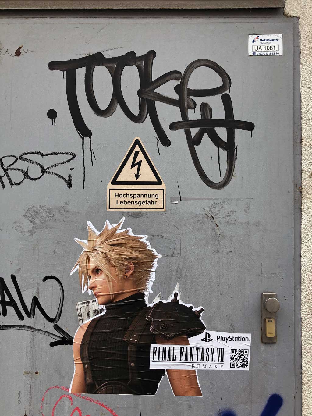 Street Marketing Final Fantasy VII Remake