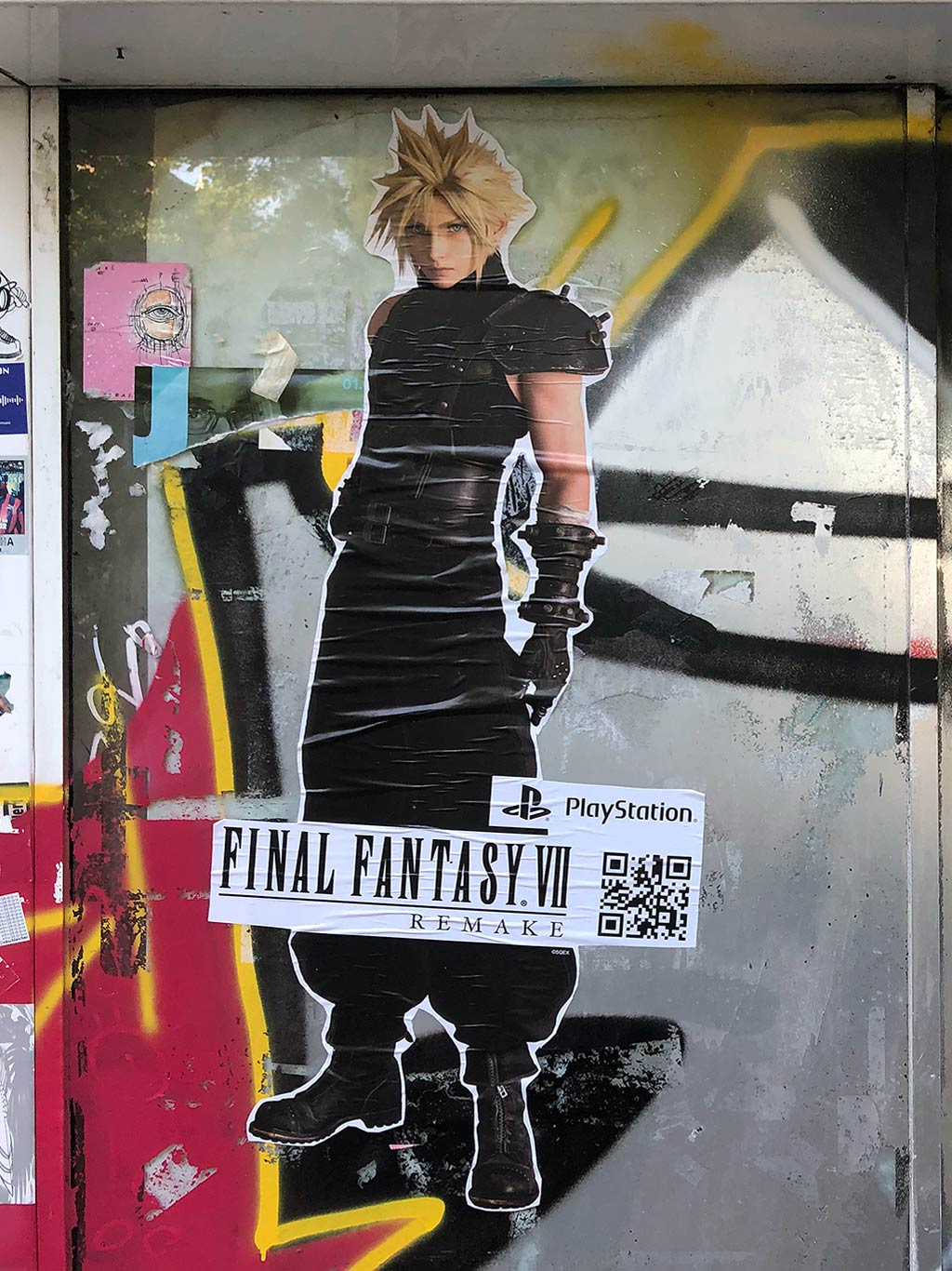 Street Marketing Final Fantasy VII Remake