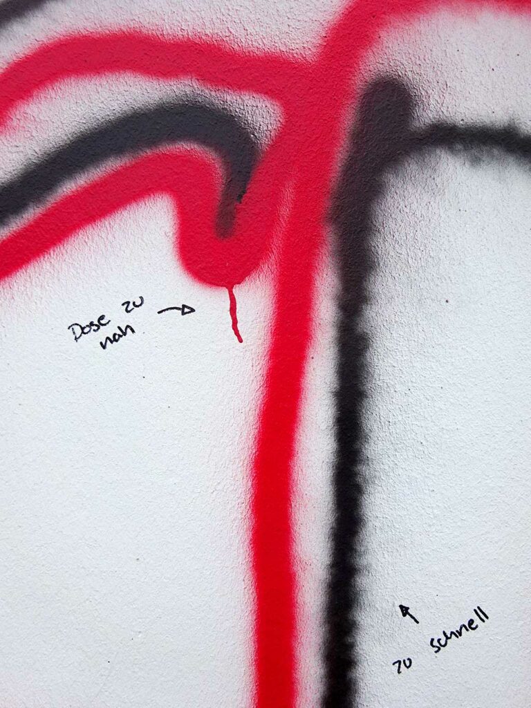 Graffitikritik von der Stylepolizei