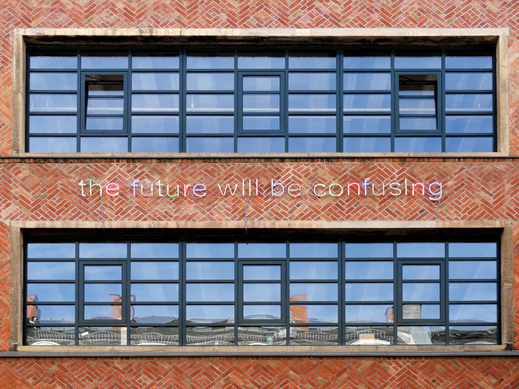 the future will be confusing am Mousonturm in Frankfurt