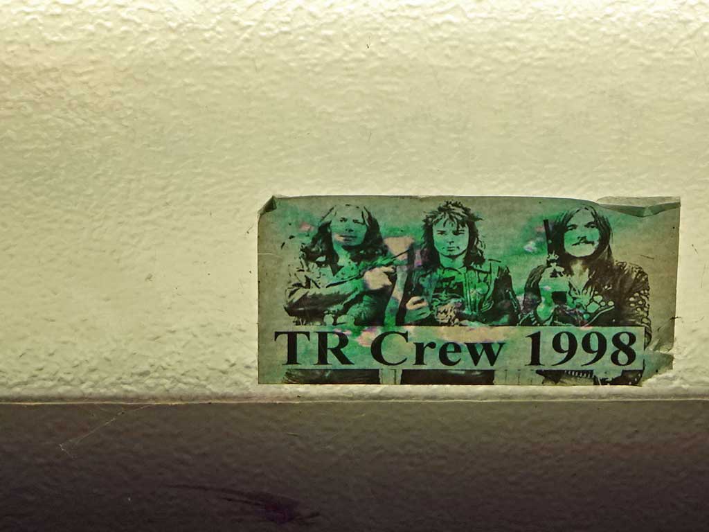 Aufkleber der TR Crew