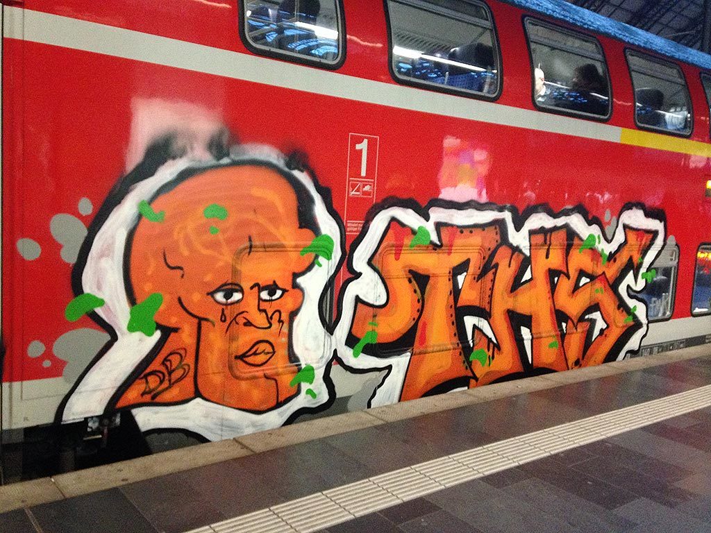 Photos of Trainwriting 2019