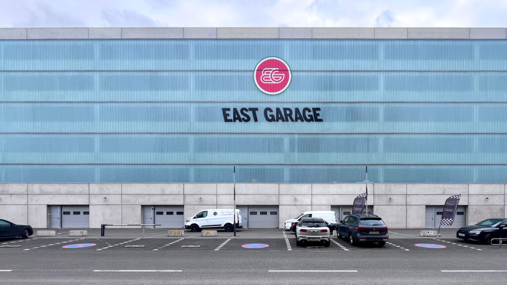 Typografie Frankfurt - East Garage