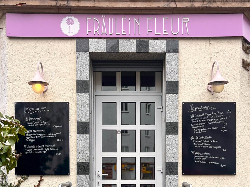 Typografie in Frankfurt: Fräulein Fleur