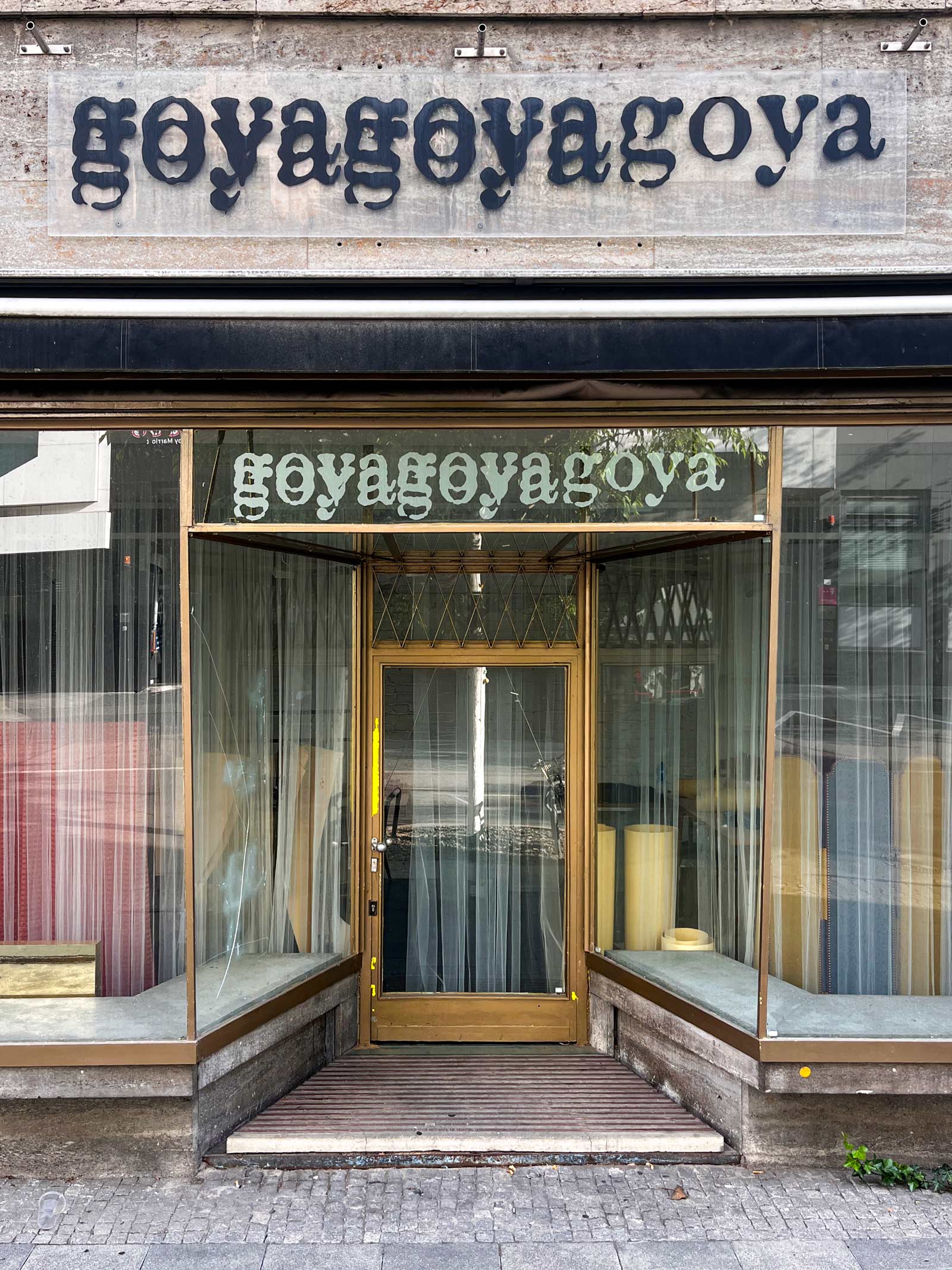 Typografie in Frankfurt: Goya Goya Goya