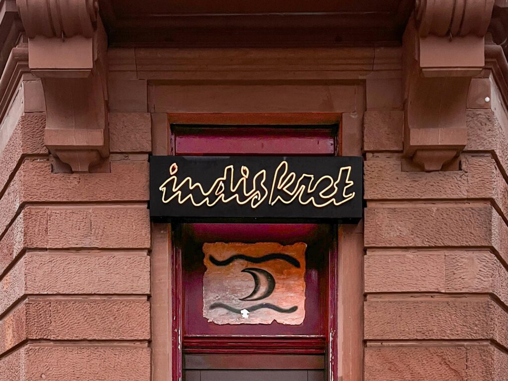 Typografie in Frankfurt – Indiskret