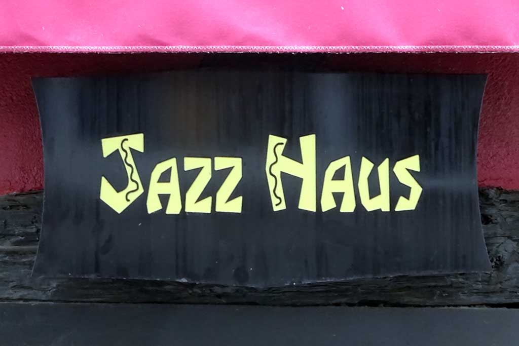 Typografie in Frankfurt - Jazz Haus