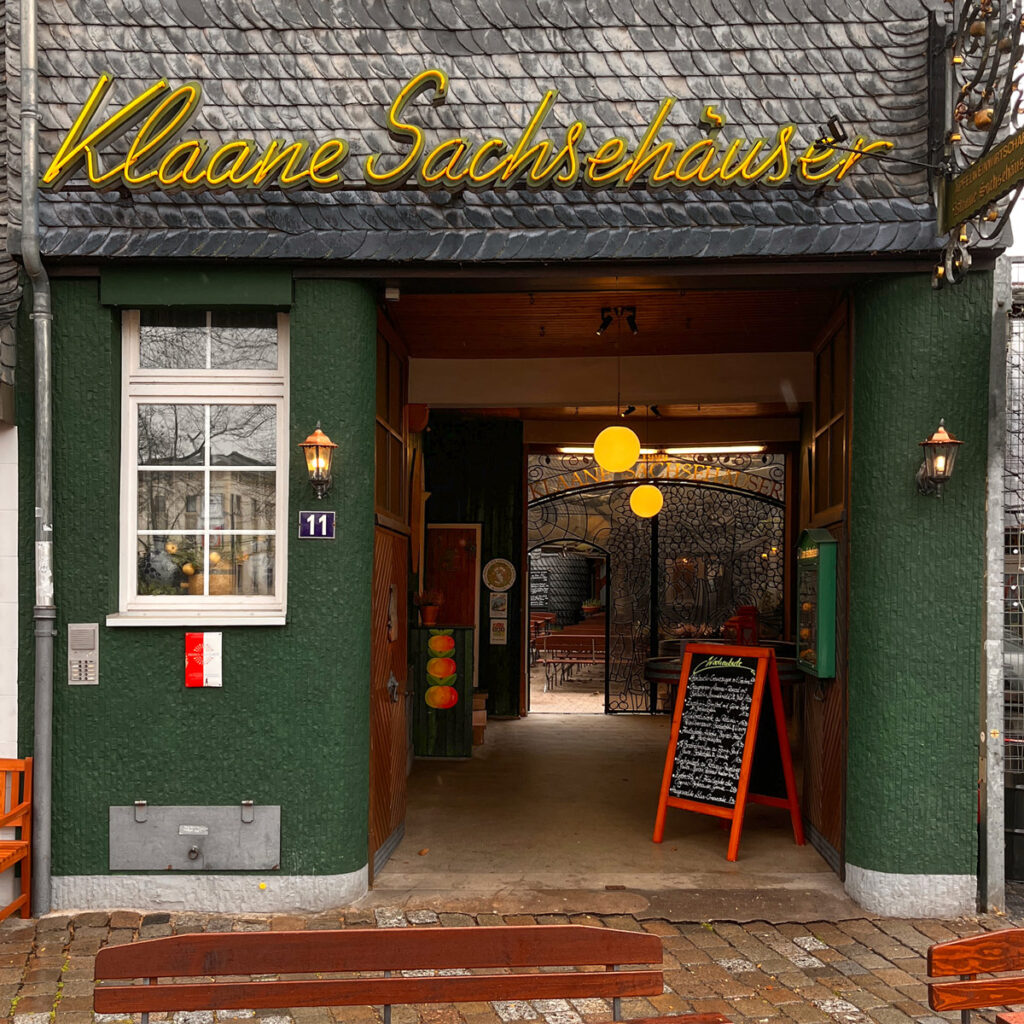Typografie in Frankfurt – Klaane Sachsehäuser