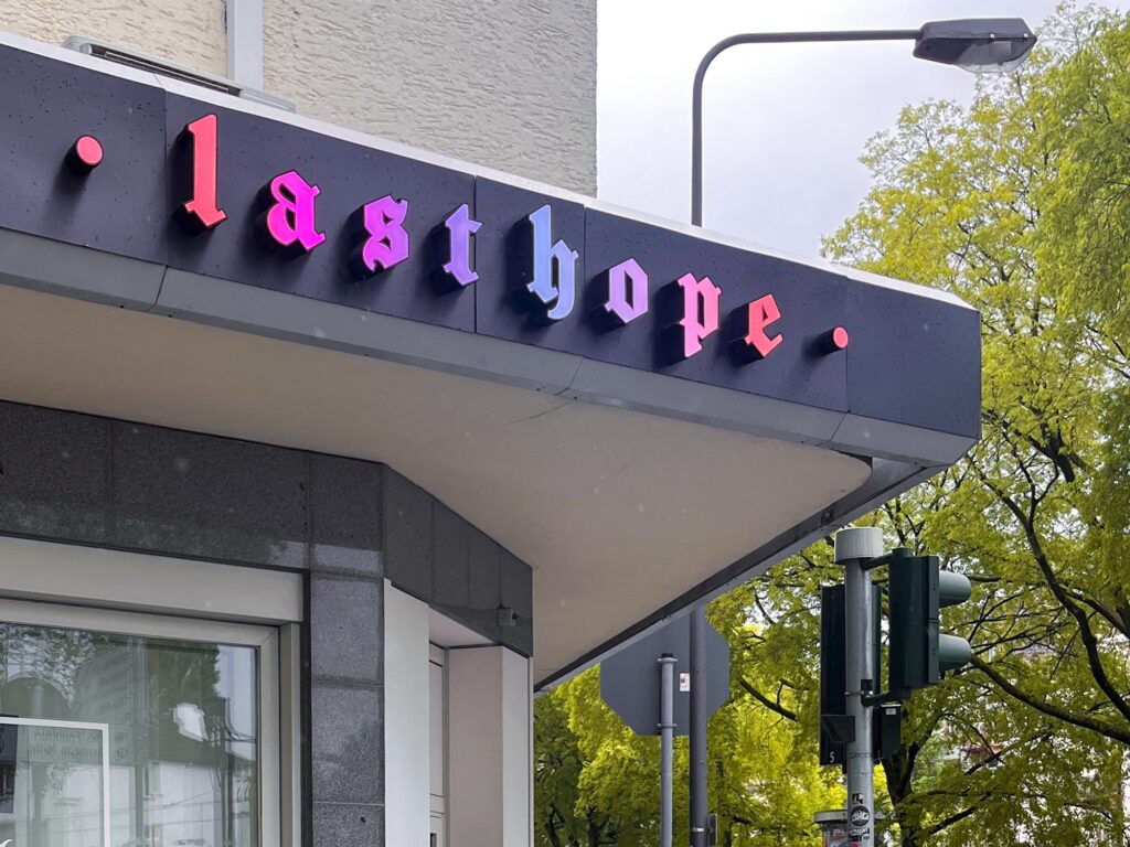 Typografie in Frankfurt – Last Hope