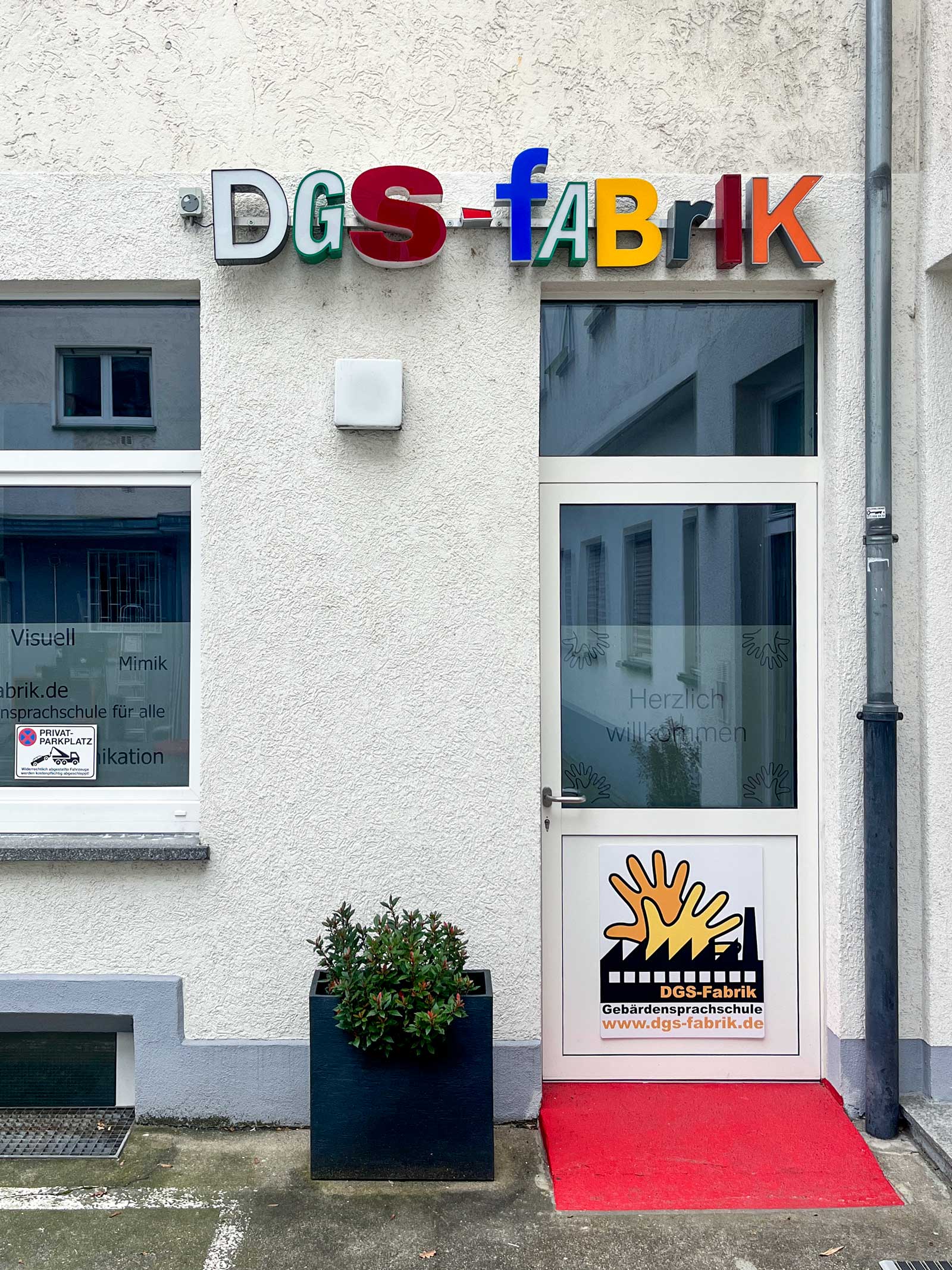Typografie in Frankfurt: DGS-Fabrik