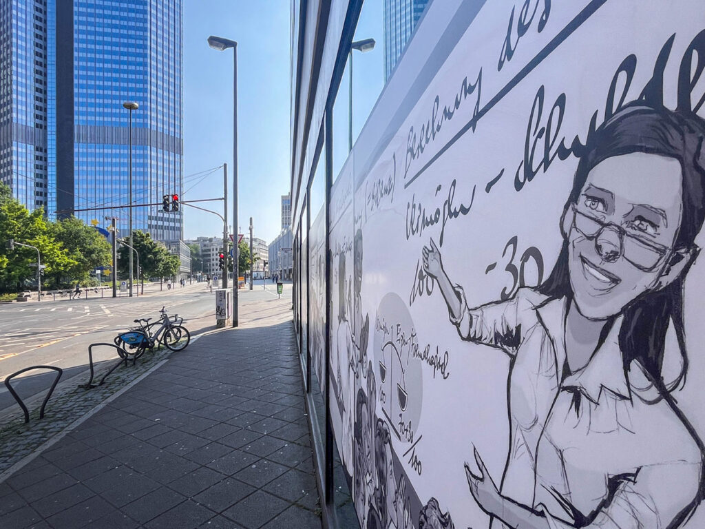 Übergang von Münchener Straße und Willy-Brandt-Platz