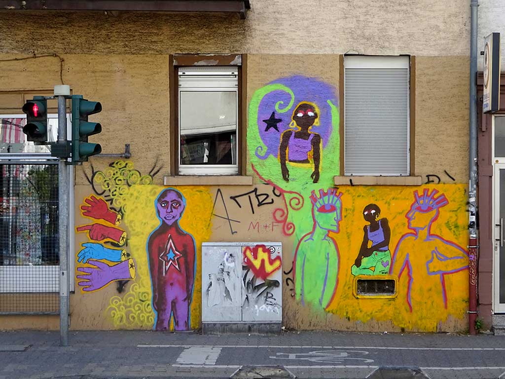 Ungewöhnlicher Umgang mit ungeliebten Graffiti