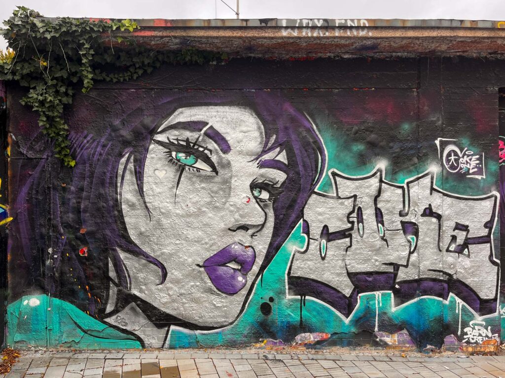 Urban Art am Freibad in Bad Vilbel 2025