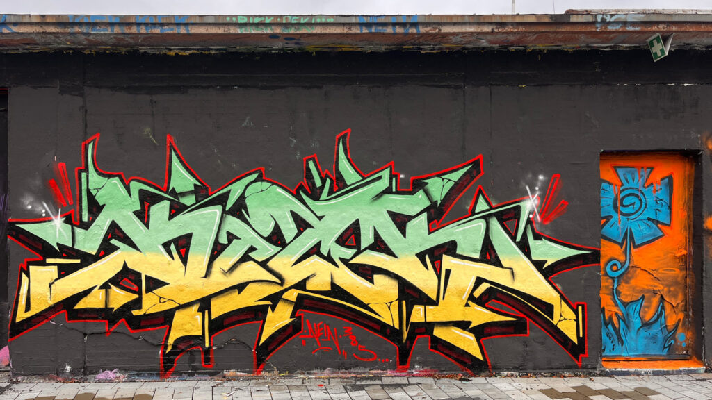 Urban Art am Freibad in Bad Vilbel 2025