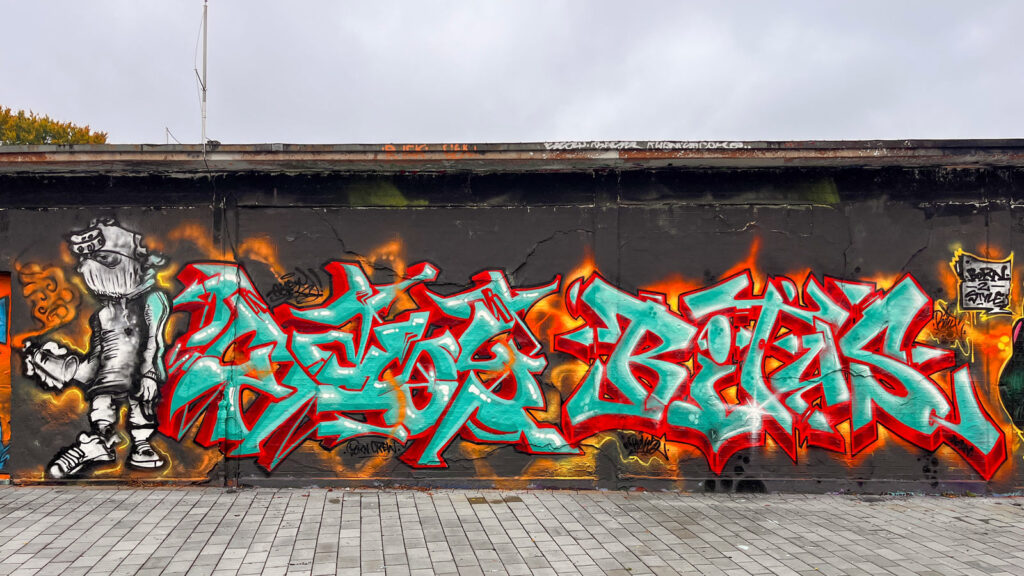 Urban Art am Freibad in Bad Vilbel 2025