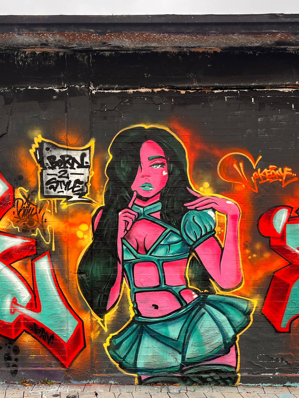 Urban Art am Freibad in Bad Vilbel 2025