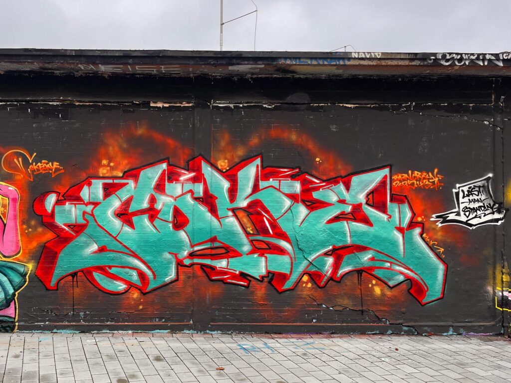 Urban Art am Freibad in Bad Vilbel 2025