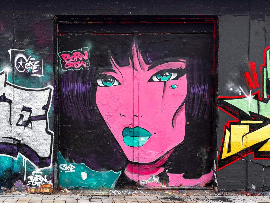 Urban Art am Freibad in Bad Vilbel 2025