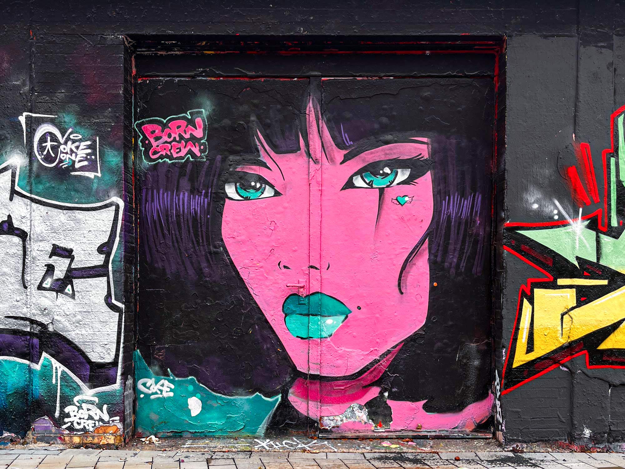 Urban Art am Freibad in Bad Vilbel 2025