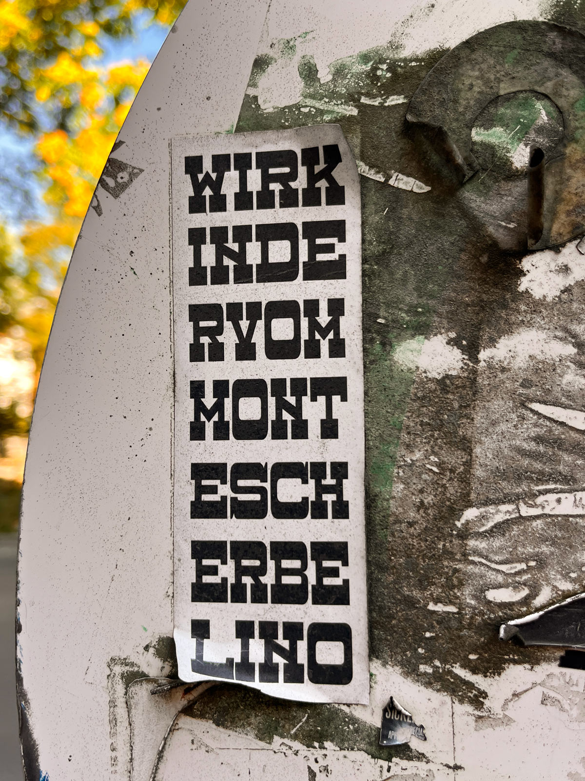 Urban Art Frankfurt – August 2026 (Wir Kinder vom Monte Scherbelino)