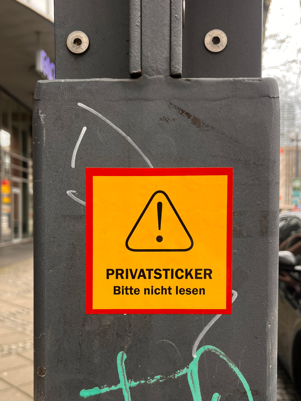 Urban Art Frankfurt – Privatsticker