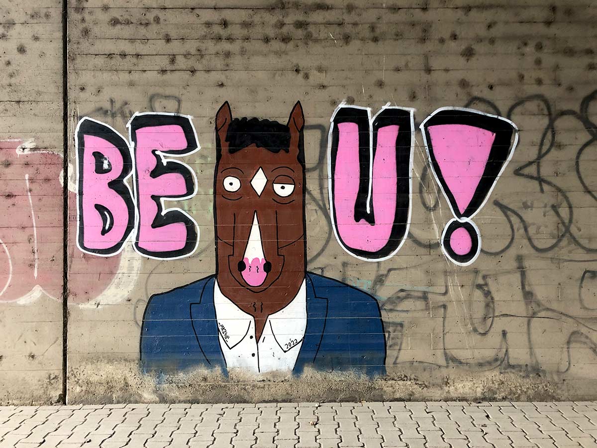Urban Art Frankfurt - BoJack Horseman