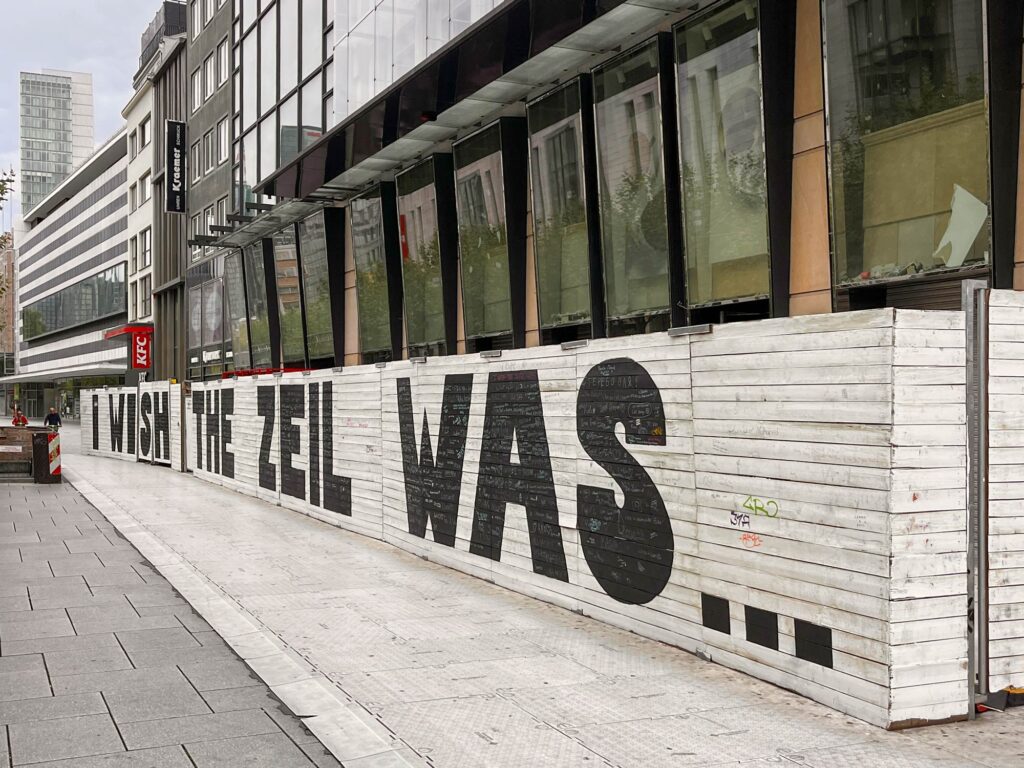 Urban Art Frankfurt – I wish the Zeil was – September 2026