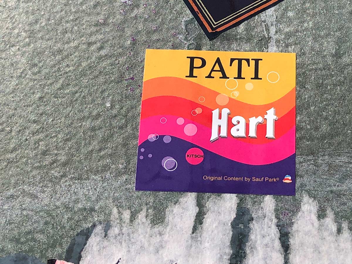 Urban Art Logo Rebranding: PATI HART statt SPEZI