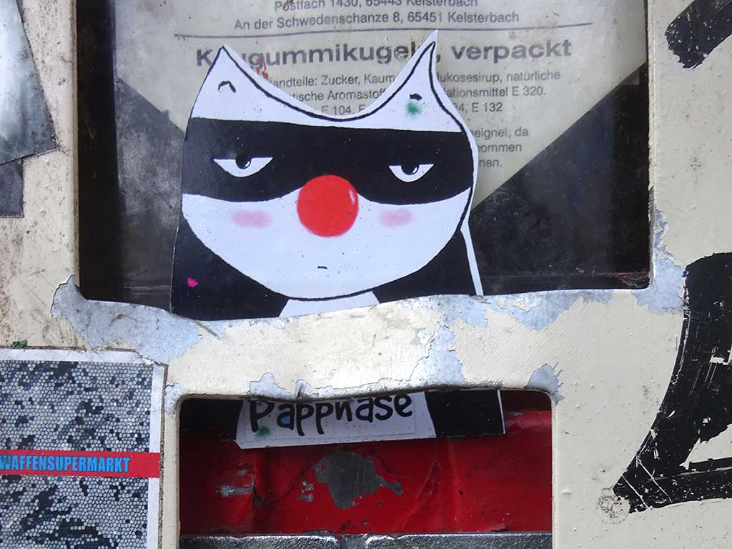 Urban Art Offenbach - Pappnase