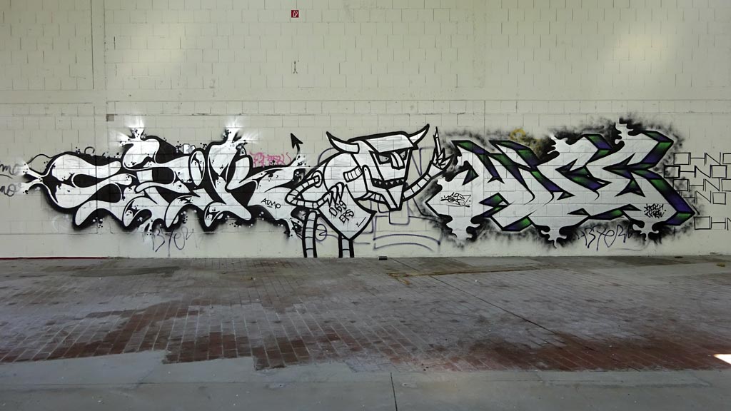 Urban Art beim Ost-Stern in Frankfurt