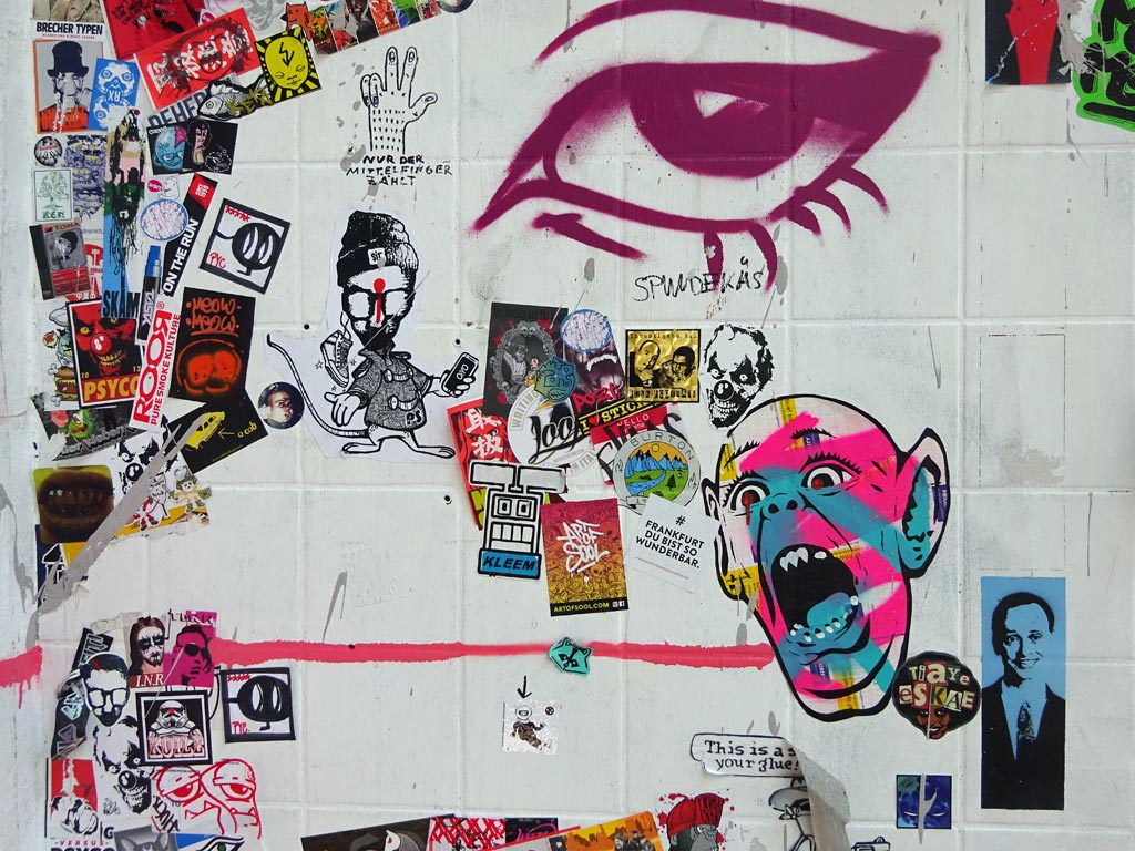 Urban Art beim Ost-Stern in Frankfurt