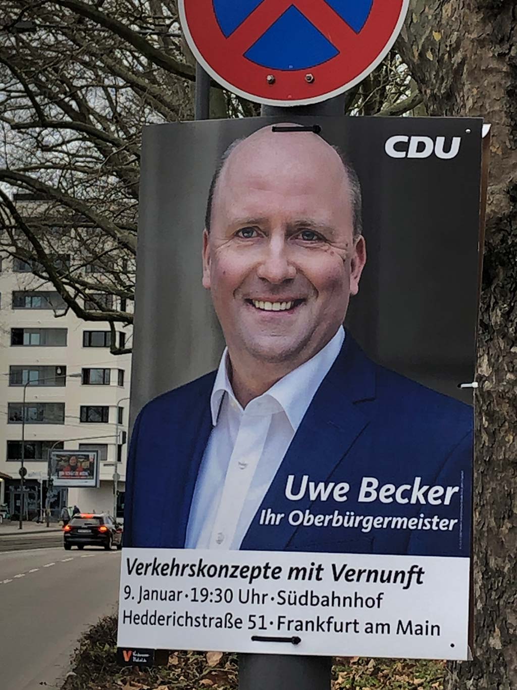 Uwe Becker Plakate in Frankfurt