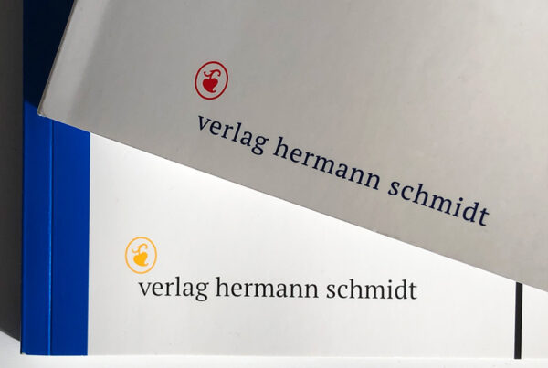Pop-Up-Store vom Verlag Hermann Schmidt in Mainz
