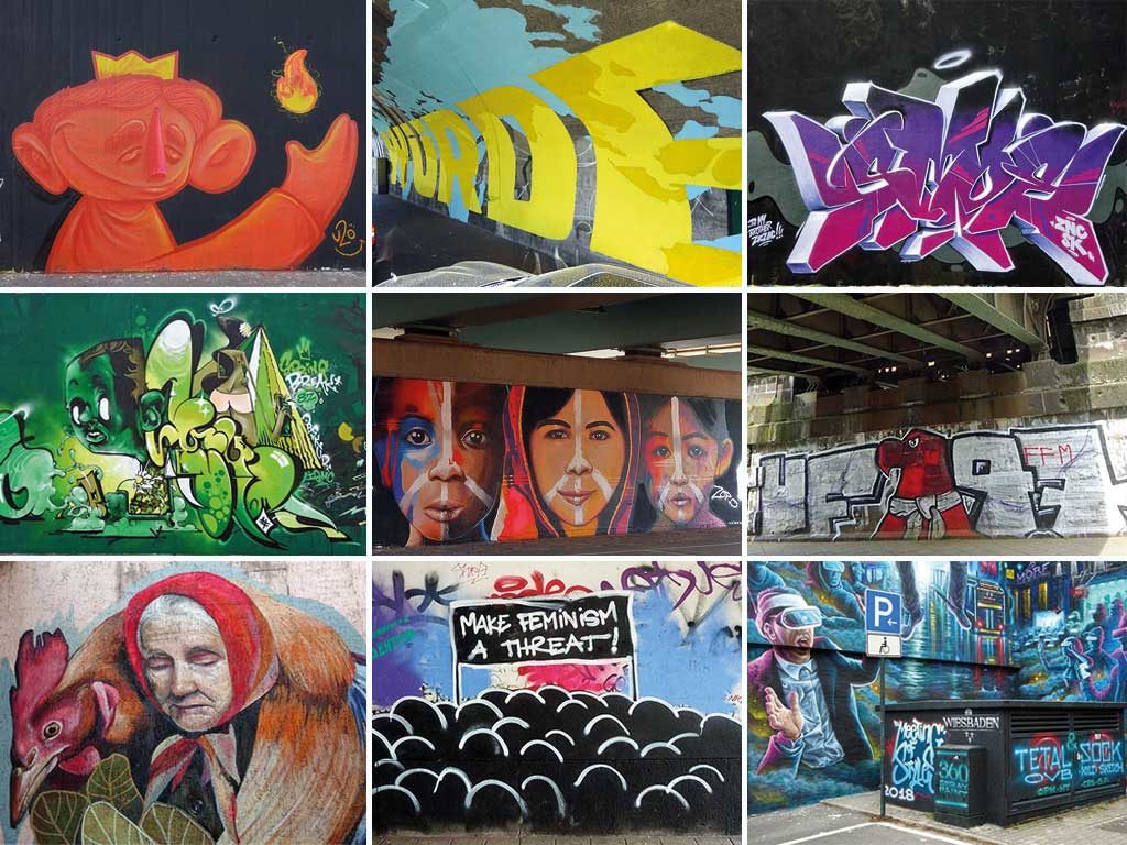Videos zu Urban Art in Frankfurt, Offenbach und Wiesbaden