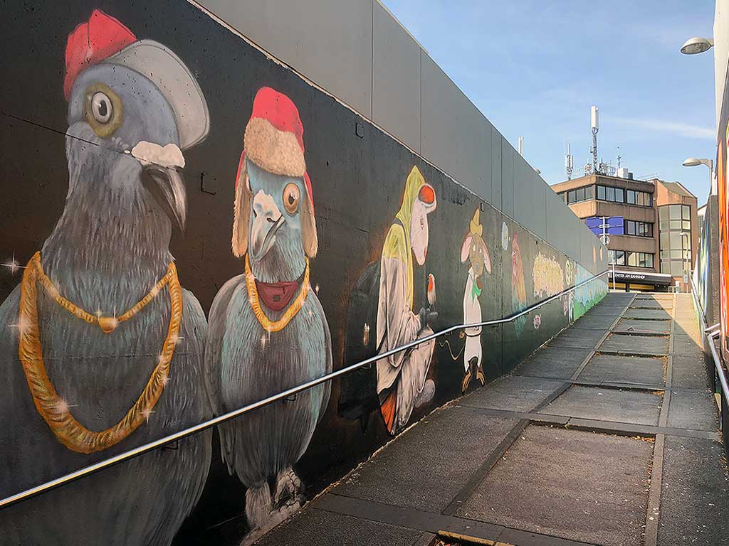 Walldorf Jam 2020- Graffitikunst in der Bahnunterführung