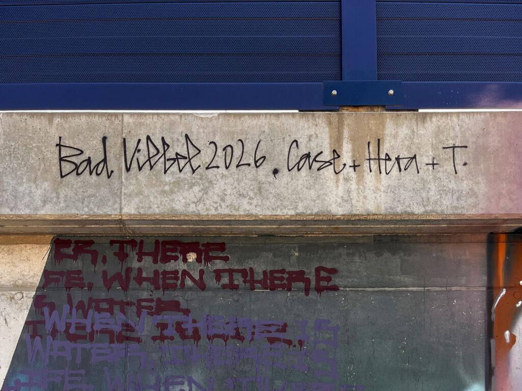 When there is water, there is life – Wandbild von Hera und Case in Bad Vilbel (2026)